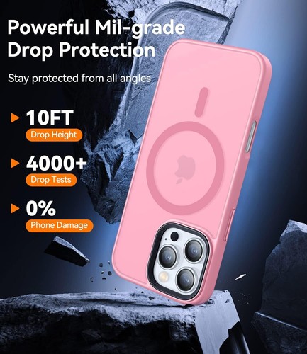 Magnetic Case For iPhone 16 14 13 12 11 15 Pro Max XS XS ShockProof Hybrid Cover - Zdjęcie 23 z 32
