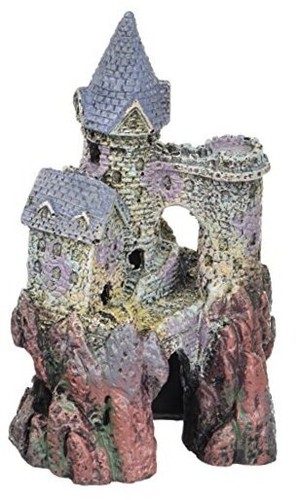 Age-of-Magic Wizard’s Castle Aquarium Decoration – Safe for Freshwater and
