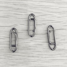 50pcs Quick Change Snap Fishing Power Clips Connector Lure Snap Kayak Drifting