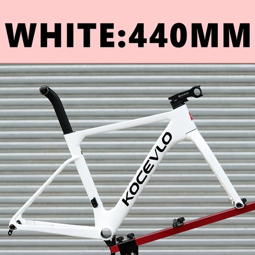 Carbon Road Bicycle Frame 440-560mm Frameset Full Internal Cable 700x32C Tire - Picture 35 of 48