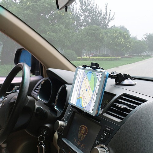 Suction Cup Flat Plate Bracket Car Mobile Phone Holder Tablet Stand - 第 2/12 張圖片