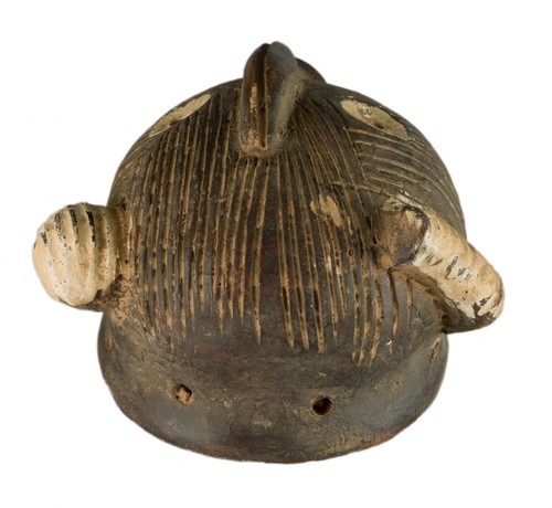 African Passport Mask - Zoomorphic Pottery - Ritual Earthenware - 880 - Picture 5 of 5