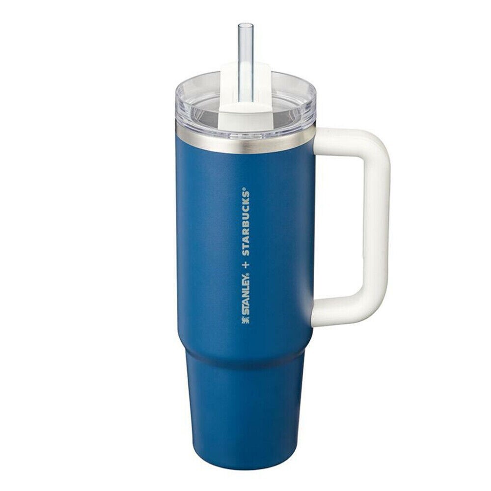 Starbucks korea 2024 SS New Year Blue handle Stanley Cancher