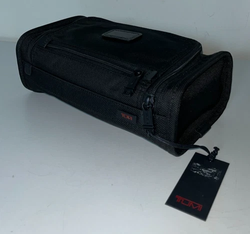 NWT - Tumi - Alpha – Travel Kit Toiletry Bag - Black Nylon – 22190DH