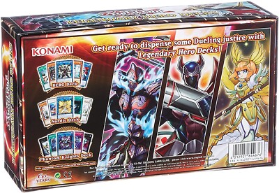 Konami Yu-Gi-Oh! TCG: Legendary Hero Decks 83717840671| eBay