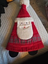 Potterybarn Kids Santa Claus Corduroy Quilted Christmas Hat Whimsical