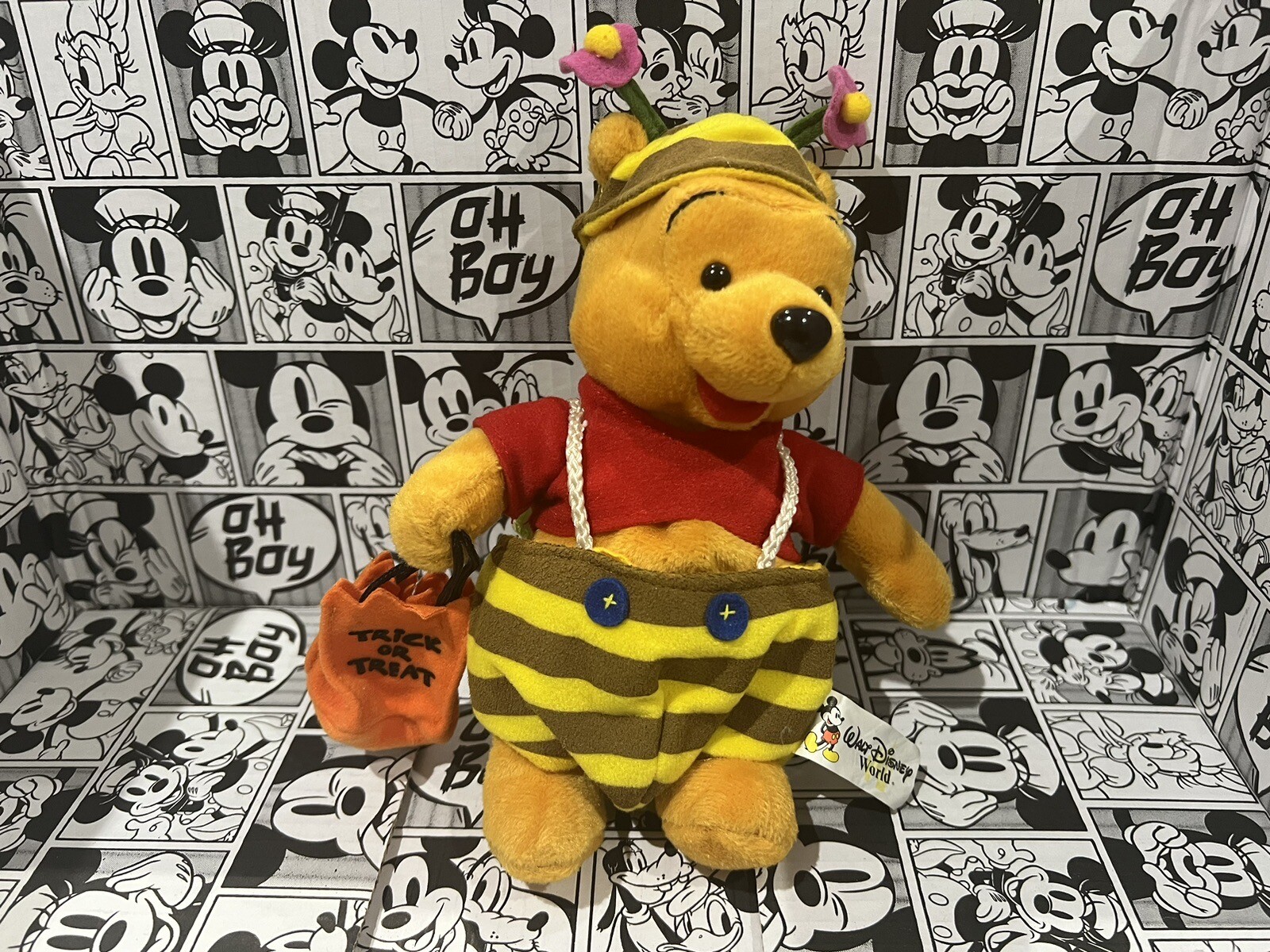 Gorro Pooh Bee Truco o trato Winnie The Pooh Peluche Tiendas Disney