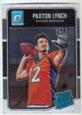 2016 Donruss Optic Rated Rookies #190 Paxton Lynch NM-MT Broncos ID:11555