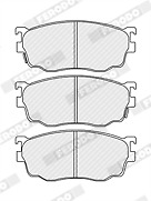 ORIGINAL FERODO BREMSBELÄGE VORNE FÜR ISUZU IMPULSE MAZDA 323 626 PREMACY FDB1557 - Bild 1 von 1