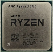 AMD Ryzen 3 3100 Socket AM4 3.60GHz 4C/8T 16MB 65W CPU Processors
