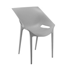 2 x Kartell Dr Yes Chairs in Grey