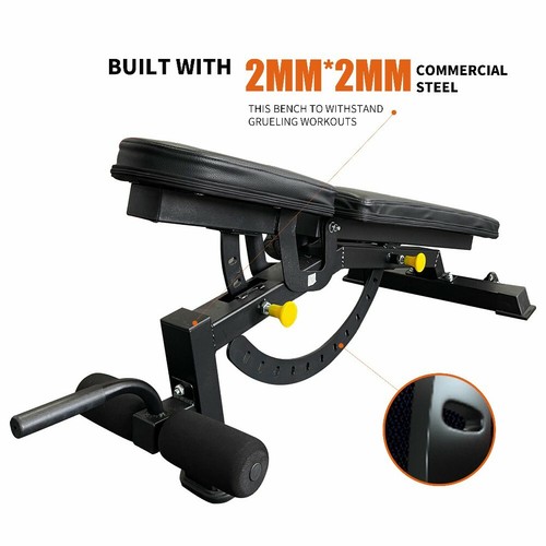 IFAST Power Cage Pullup Squat Rack 1000Lb Capacity Barbell Rack Weight Bench Set - Picture 12 of 13