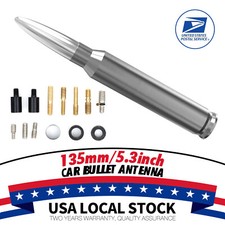 Bullet Style 0.5 Cal Silver Antenna Mast For Toyota Tacoma 1995-2015 Brand New Bullet Style 0.5 Cal Silver Antenna Mast For Toyota Tacoma 1995-2015 Brand New