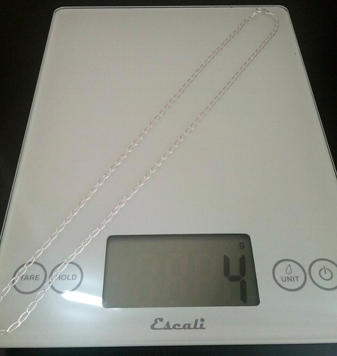 Erick's Sterling Silver 22 Inches Long Curb Link Chain Taxco.925 - Picture 5 of 9