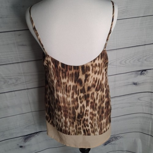 Bar III leopard cheetah animal print tank top party going out fun - Picture 3 of 4