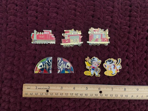 RARE Destination Imagination Pins Foreign Pin Bundle MULTIPLE SETS - Picture 2 of 2