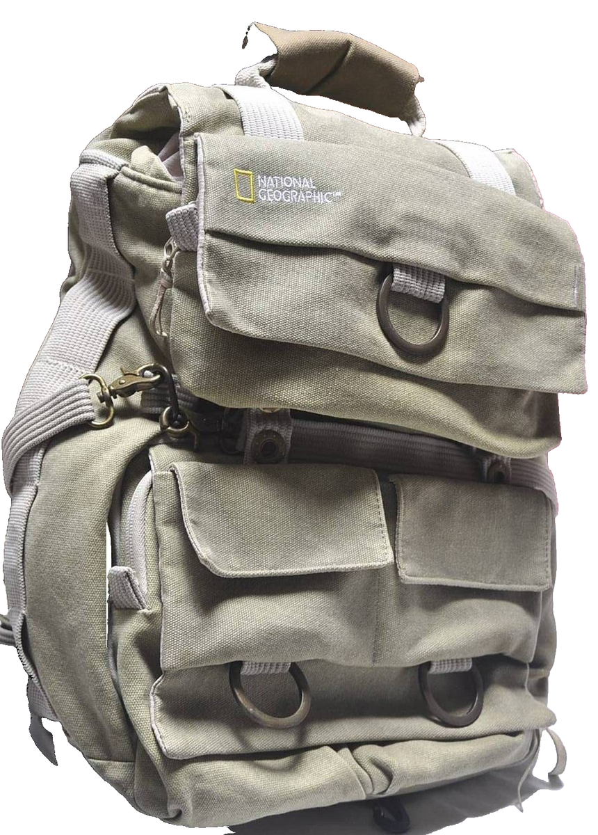 National Geographic Medium Camera Laptop Backpack#NG-5162 W/Rain