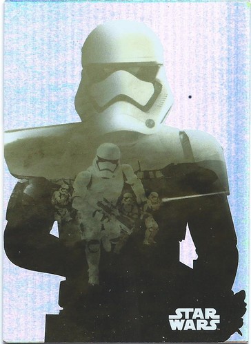 2015 Topps Star Wars Viaje al Despertar de la Fuerza Silueta de personaje que elijas - Imagen 6 de 8