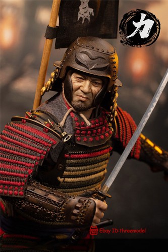 Figura de acción casco POPTOYS EX044 1/6 Ashigaru Trio primera bomba Li Ashigaru Saiga - Imagen 9 de 16