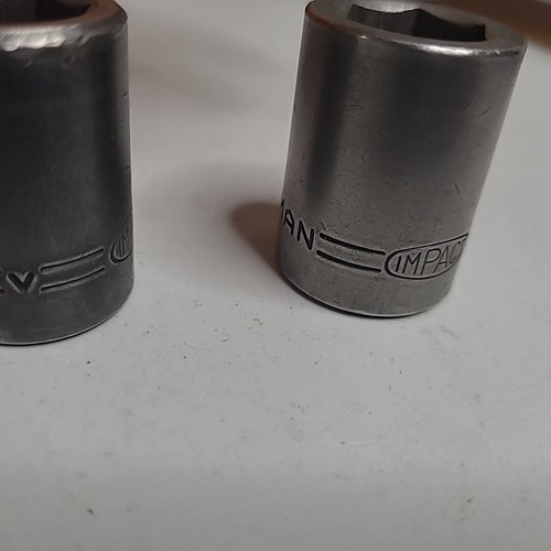 Craftsman 6 Point 1/2" Drive Shallow Impact Socket Set Lot 3  7/8, 5/8, 11/16 - Bild 9 von 10