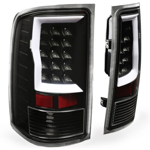 LED Tail Lights Lamps Black For 2007-2013 2014 GMC Sierra 1500 2500 HD 3500 HD - Picture 12 of 23