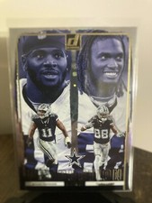 24 Donruss Micah Parsons CeeDee Lamb Production Line Dallas Cowboys No. 17