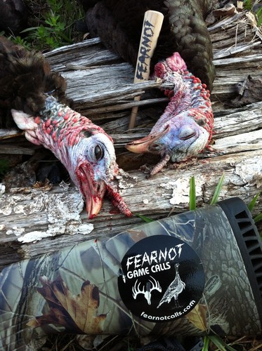 Slate & Glass 2 Sided Call Friction Turkey Pot Call "NEW" FearNot Game Calls - Picture 3 of 12