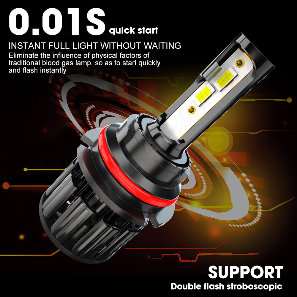 H7 LED Headlights RIDROID H7 LED Headlight Bulbs – Super Bright 2000W Kit (330,000 LM) – 6000K White Light – Hi/Lo Beam – 5-Year Warranty Home Audio Hi-Fi Amplifiers - Foto 8