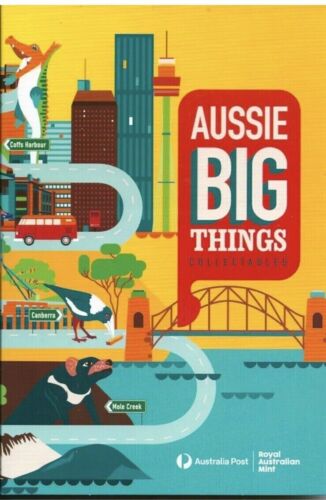2023 AUSSIE BIG THINGS $1 Giant Murray Cod NEW COLOURED COIN+ BONUS COINS+FOLDER - Picture 3 of 3