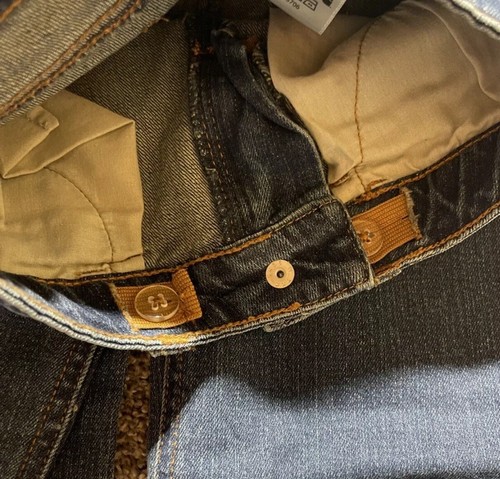 Carhartt Girls Jeans Size 5 Blue Denim Adjustable Waist Lot Of 14 Jeans New - Picture 6 of 9