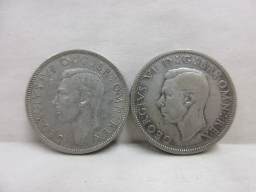 12 Great Britain UK 1 Florin 2 Shilling Coins 500 Silver 1.818 Troy Oz 4.3 Total - Picture 10 of 14
