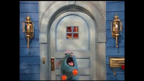 Vintage - Disney Store Bear In The Big Blue House Blue Mouse -TUTTER Mouse Plush - Video 1 of 1
