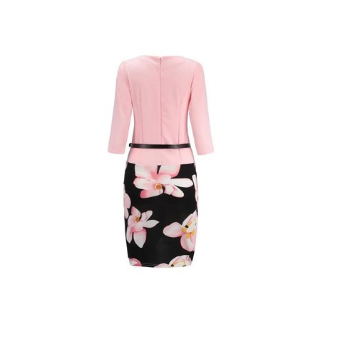 Printing Square Collar Women Office Formal. - Picture 2 of 6