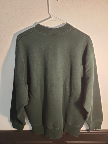 Vtg Pro Player Green Bay Packers Green Pullover Sweater Size Large Made in USA - Picture 2 of 6