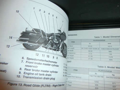 HARLEY DAVIDSON Motorcycle 2000 FLT Owner's Manual + Booklet - Picture 7 of 9