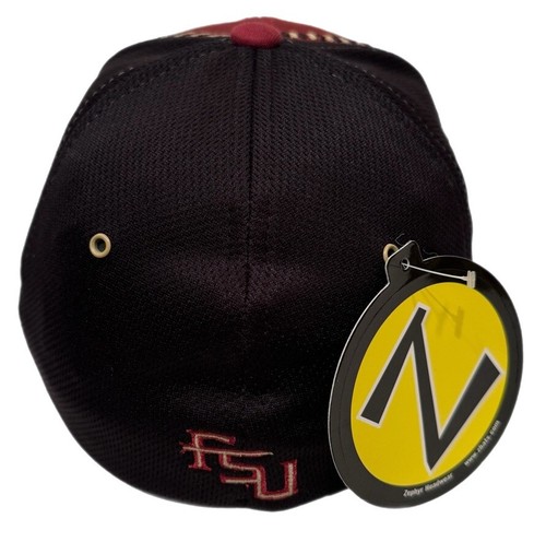 Zephyr NCAA Florida State Seminoles “Pipeline” Curved Bill Stretch Fit Hat NWT - Picture 3 of 6