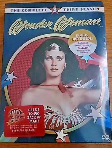 Wonder Woman: the Complete Third Season (DVD, 1978) Brand New