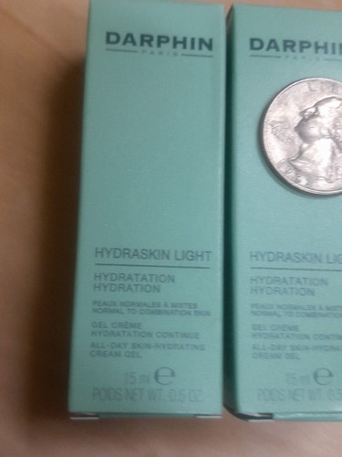 3 x DARPHIN PARIS Hydraskin Light crema idratante per tutto il giorno pelle gel ~ 0,5 oz - Foto 7 di 10