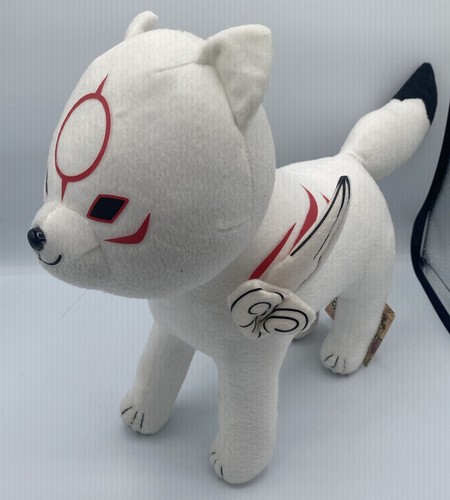 Okami Den Amaterasu Plush Toy Capcom Dog Rare New With Tags - Picture 8 of 11