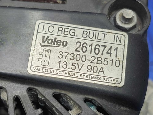 2015-2017 Hyundai Accent 1.6L Alternator Assembly Genuine Valeo OEM 373002B510 - Picture 11 of 12