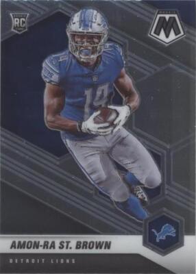 2021 Panini Mosaic Amon-Ra St. Brown #328 for sale | eBay