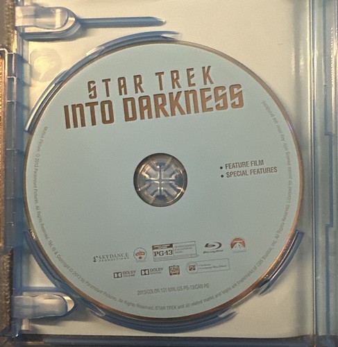 Star Trek Into Darkness Blu Ray DVD Combo - Picture 7 of 10