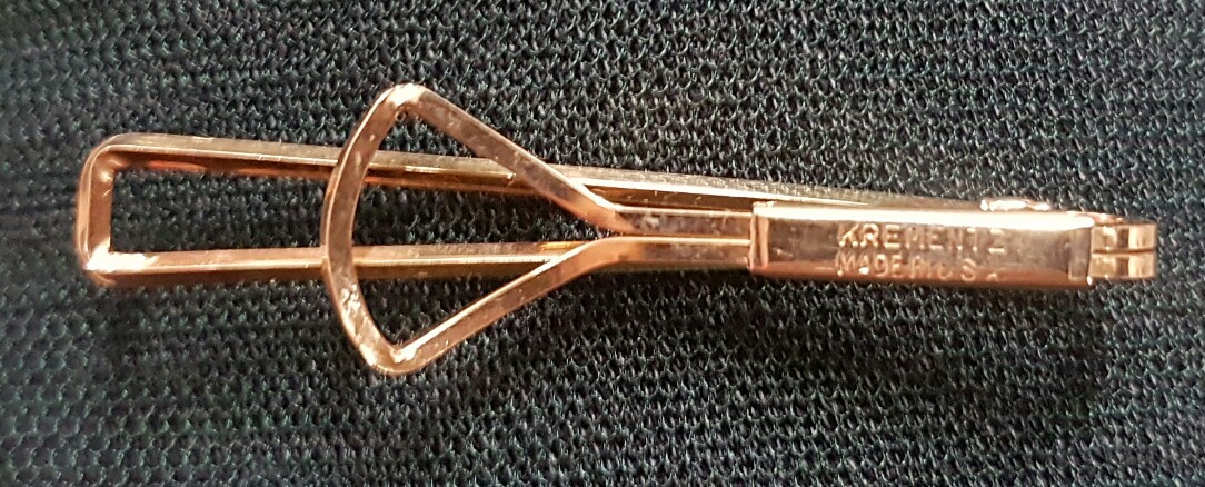 Pince à cravate classique Krementz pince à cravate vintage accessoire de cravate formel bijoux homme - France