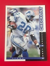 Barry Sanders NFL Football Cards HOF *You Pick /Choose Your Card* - Revised 4/28