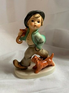 Vintage Goebel Hummel BOY WITH DOG