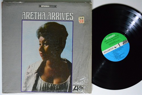 ARETHA FRANKLIN Aretha Arrives ATLANTIC LP VG+ SHRINK 1st press