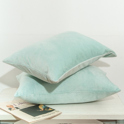 Juego de 2 fundas de almohada de terciopelo Queen o King ultra suaves - Imagen 50 de 58