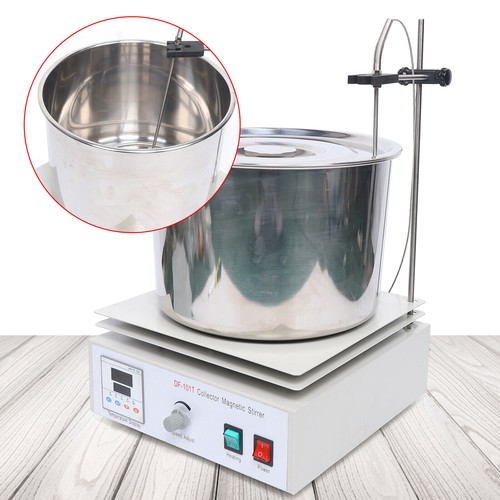 Heat-collecting Magnetic Stirrer with Heating Plate Digital Hotplate Mixer - Picture 5 of 16