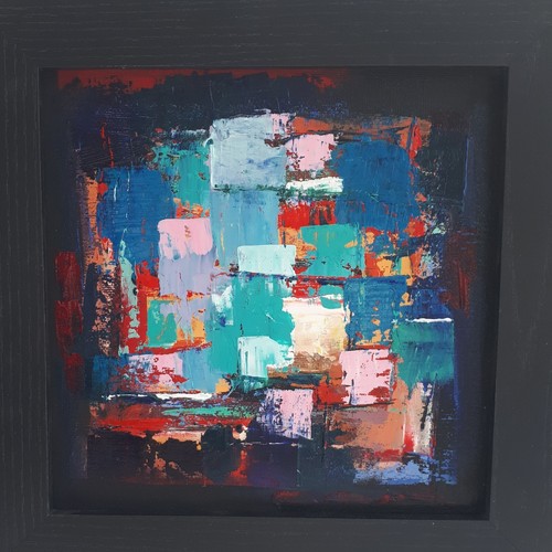 Small Original Abstract Painting - Picture 2 of 3