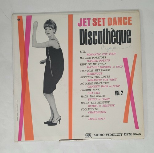 Various - Jet Set Dance Discotheque Vol. 2 - Vinyl Record.. - DFM3040-Plays Well - Imagen 1 de 4